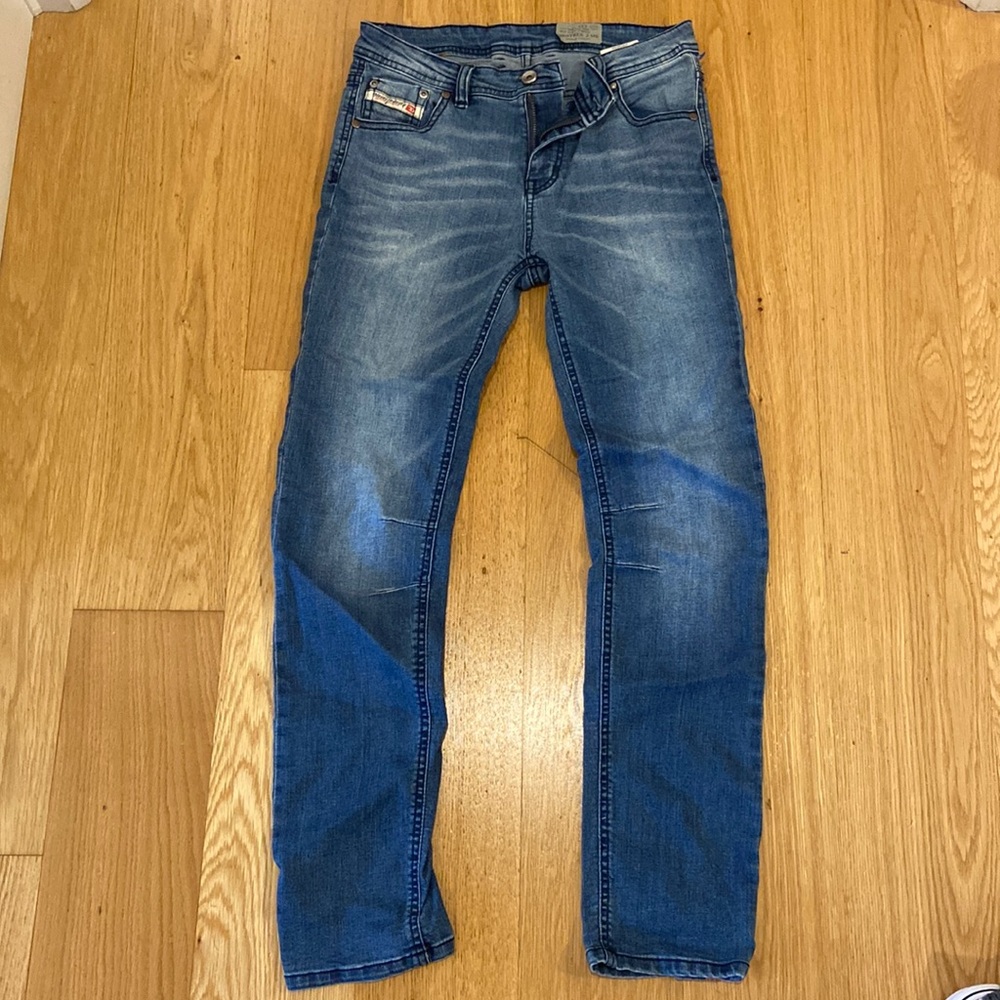 Diesel stretch youth size 14y jeans.